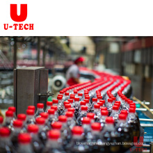 U Tech completely automatic pet plastic bottled 3 in 1 united rotary sparking beverage soda carbonated drink filling machine